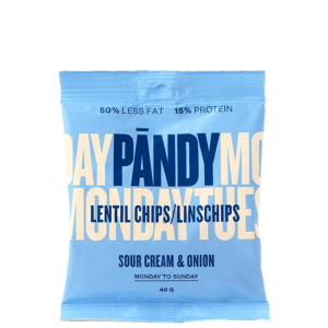 50007 2 Pandy Linschips Sourcream and Onion 40 g 1021