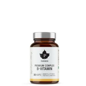 560013 1 MASTER Pureness Premium Complex B Vitamin 30 kapslar sep22