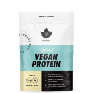560025 Pureness Athletics Optimal Eko Vegan Protein Vanillj 600g maj22