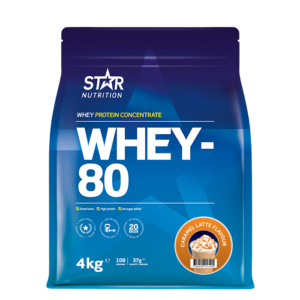 5854R Whey 80 4000g Caramel latte mars22