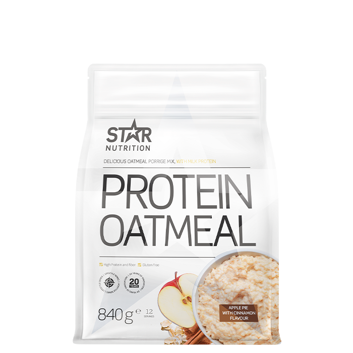 6331 Star Nutrition Protein Oatmeal Apple Pie with Cinnamon 840g juni22