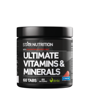 637 Starnutrition Ultimate vitamins minerals 60tabs Feb20 mars20