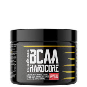 6409 12R Chained Nutrition BCAA Hardcore Strawberry nov20