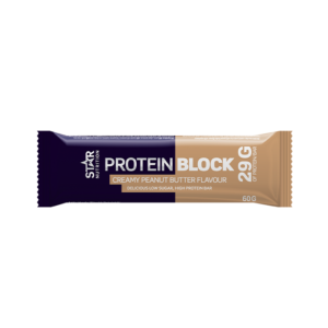 66681 Star Nutrition Protein Block 60g Creamy Peanut maj22