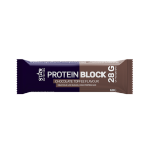 66683 Star Nutrition Protein Block 60g Chocolate Toffee maj22