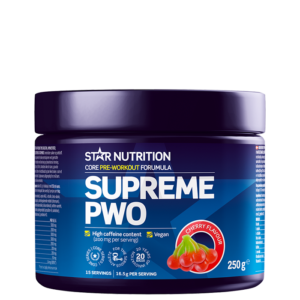 6677R Starnutrition SupremePWO Cherry 250g feb20