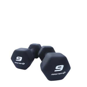 68 50107 9 Master Fitness NeoprenDumbbell 9 kg 1221