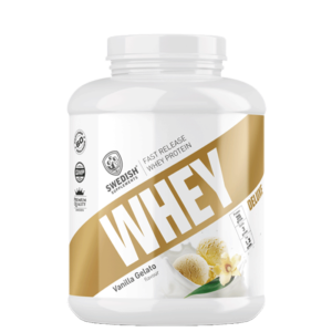 820257R Swedish supplements Whey Protein 2000 g vanilla gelato 1220
