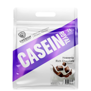 820922R Swedish supplement Slow Casein 900g heavenlyrichchocolate maj23