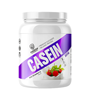 820922R Swedish supplements Slow Casein 900 g wild strawberry 0620