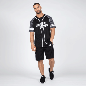 905659000R Gorilla Wear 82 Baseball Jersey Black 0922