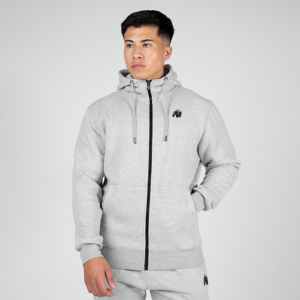 90823800R Gorilla Wear Kennewick Zipped Hoodie Grey 01 0422