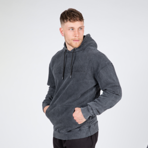 908248000R Gorilla Wear Crowley Oversized Mens Hoodie Washed Grey 01 0922
