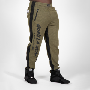 909404091R Gorilla Wear Augustine Old School Pants Army Green 01 0321