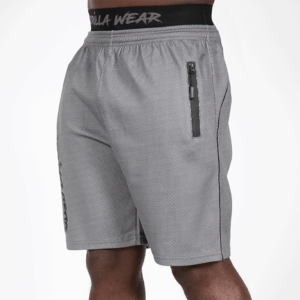 909578091R Gorilla Wear Mercury Mesh Shorts GreyBlack 02 nov20