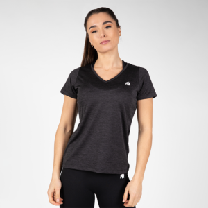 91529900R Gorilla Wear Elmira V Neck T Shirt Black 01 april22