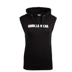 915409000R Gorilla Wear Virginia Sleeveless Hoodie Black 0922