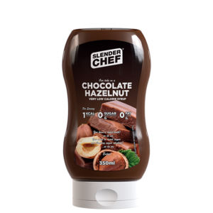 9791 0104 Slender Chef Chocolate Hazelnut Syrup 350 ml mars23
