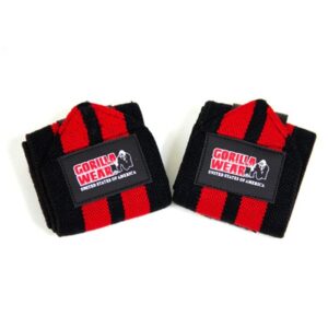 9910690000 wrist wraps pro black red 8