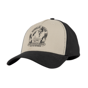 99110591209 MASTER Gorilla Wear Buckley Cap Black Beige sep22
