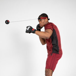 9991390509 MASTER Gorilla Wear Boxing Reflex Ball Black Red sep22 4