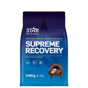 99931 Starnutrition SupremeRecovery Chocolate 1500g mars20