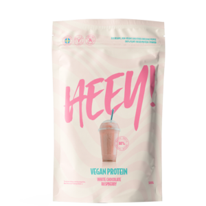 A10012 ItsHeey Veganskt Protein Vitchoklad Hallon 500g 0523