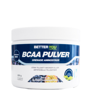 A1116 89R Better You Naturligt Bcaa Pulver 250 g blueberry passion 0422