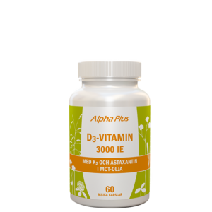 A2221 508 D3 3000IE K2 Astaxantin 60kapslar Alphaplus 0220