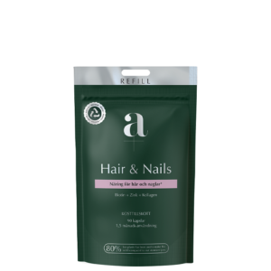 A22241 Aplus Har Och Naglar 90 kapslar Refill jan23