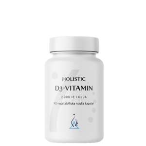 A5095 40 Holistic D3 vitamin 2000IE 90 kapslar kokosolja 0322