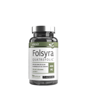 A7719 Elexir Pharma Folsyra 60 kapslar juni22