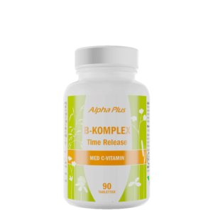 A84321 Alpha plus B komplex Time Release 90 tabletter 0720