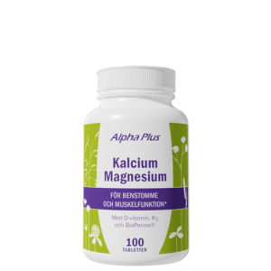 A84341 Alpha Plus Kalcium Magnesium 100 tabletter 0822