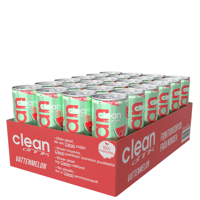 FP23046_Clean_Drink-330-ml-Vattenmelon_0822 FP23046 Clean Drink 330 ml Vattenmelon 0822
