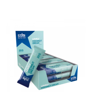 FP8876 Starnutrition Proteoinbar 55g lovely coconut dream feb20NY