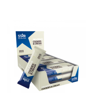 FP8879 Starnutrition Proteoinbar 55g Delicious cookies cream feb20NY