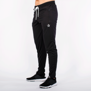 SNA1043 BLK R STAR TAPERED MESH PANTS BLACK 01 0920