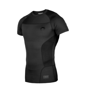 VENUM 03792 001R Venum G Fit Rashguard Short Sleeves Black 01 0522