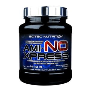 ami no xpress 440 g peach ice tea scitec nutrition 1