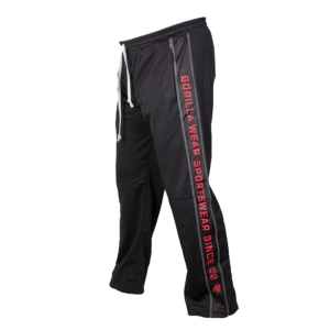 functional mesh pants black red gorilla wear 1