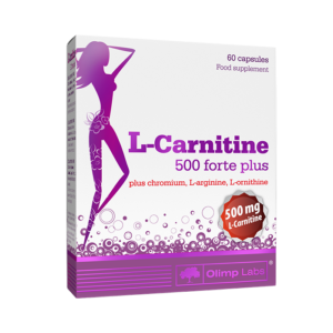 l carnitine 500 forte plus 60 kapslar olimp labs 1